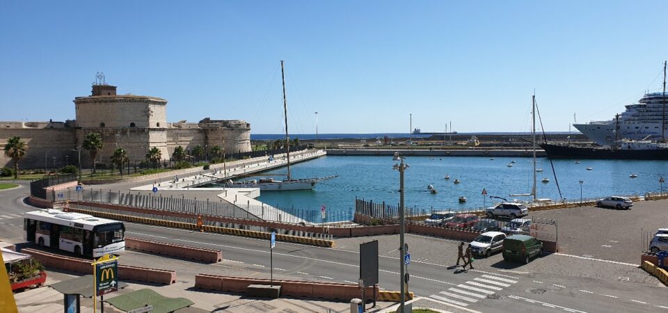 Civitavecchia port of Rome