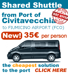 Shared Shuttle: Civitavecchia Port